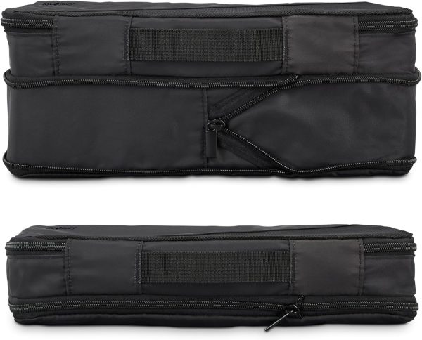 3-Piece Compression Packing Cube Set, Black - Image 4